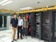 微思网络理工学院两学员参与国检网络设备维护