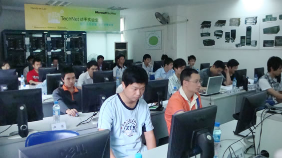 微软TechNet动手实验营5月27日在微思成功举办